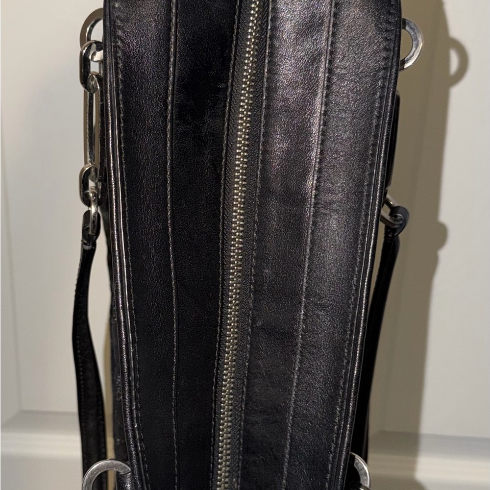 Coach Madison Chenille Ocelot Tote bag. 
 Black Leopard Print - Picture 12 of 12
